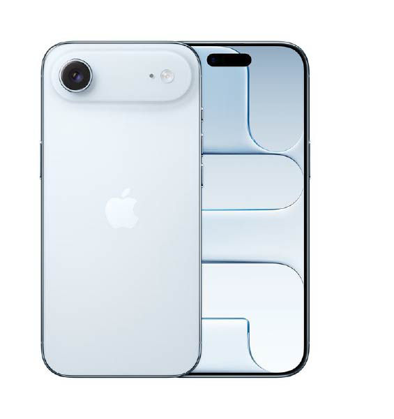 Apple iPhone Air Front Back Sky Blue 2025-09-19