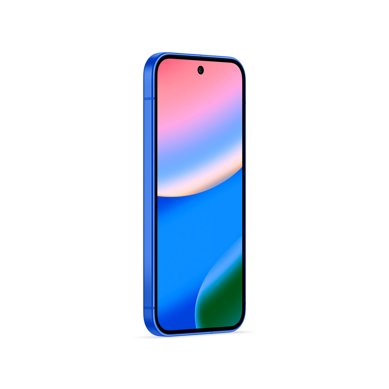 Google Pixel 10 Front Left Angle Indigo 2025-08-28