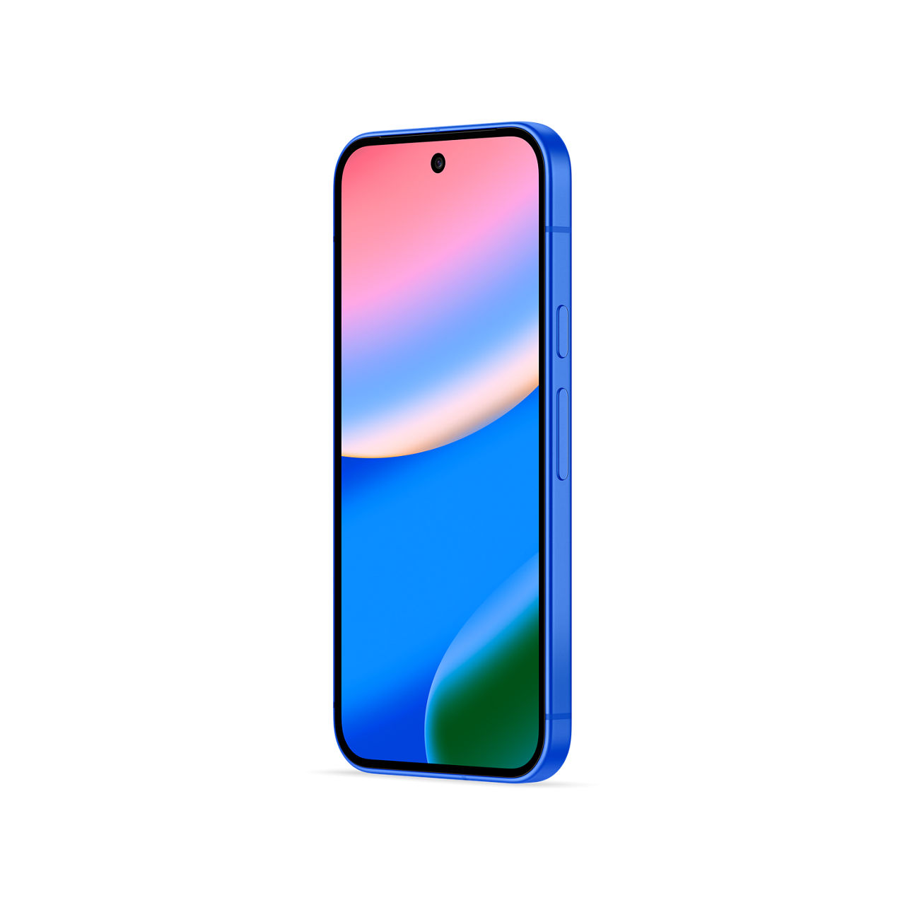 Google Pixel 10 Front Right Angle Indigo 2025-08-28