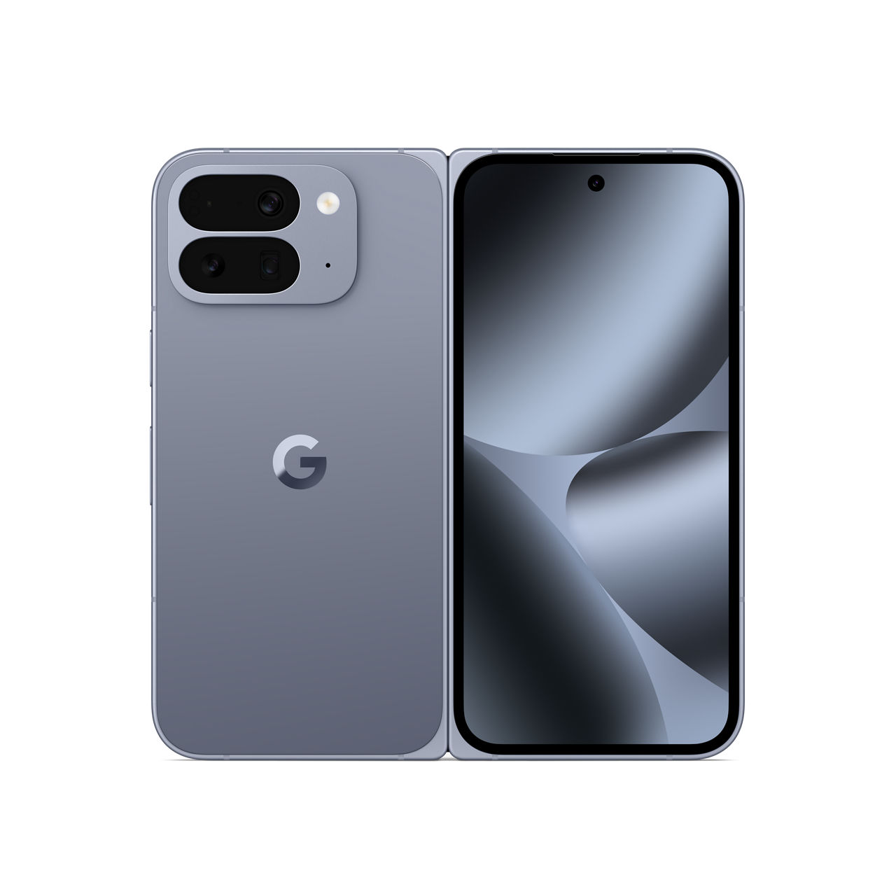 Google Pixel 10 Pro Fold Front Open Moonstone 2025-10-09