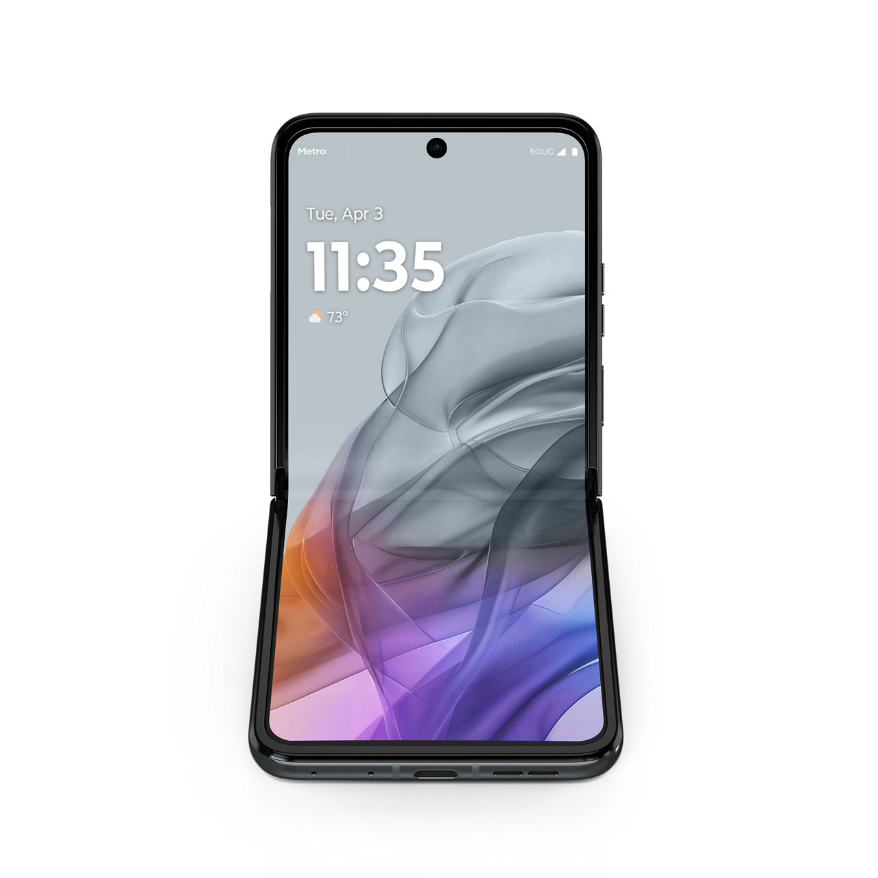 Motorola razr 2024 Front Koala Gray 2024-07-24