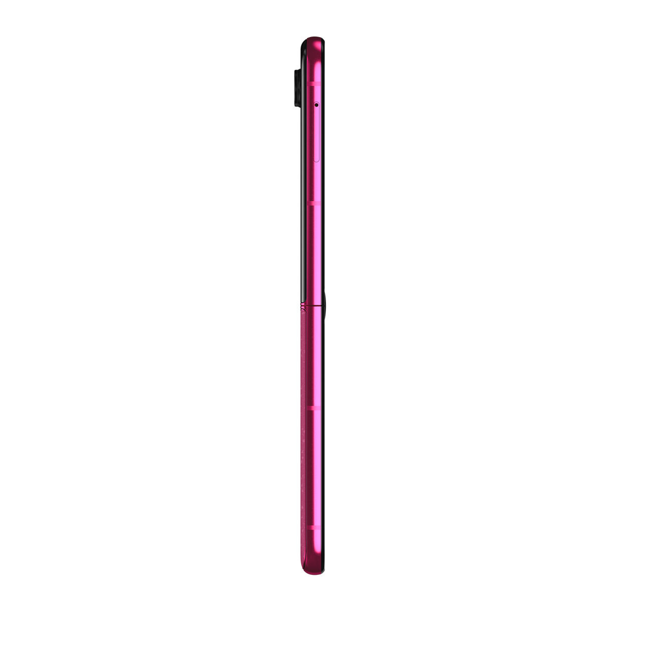 Motorola razr+ 2024 Left Side Hot Pink 2024-07-24