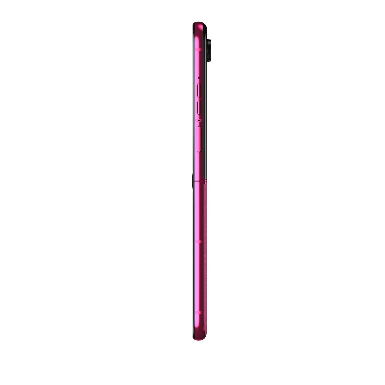 Motorola razr+ 2024 Right Side Hot Pink 2024-07-24