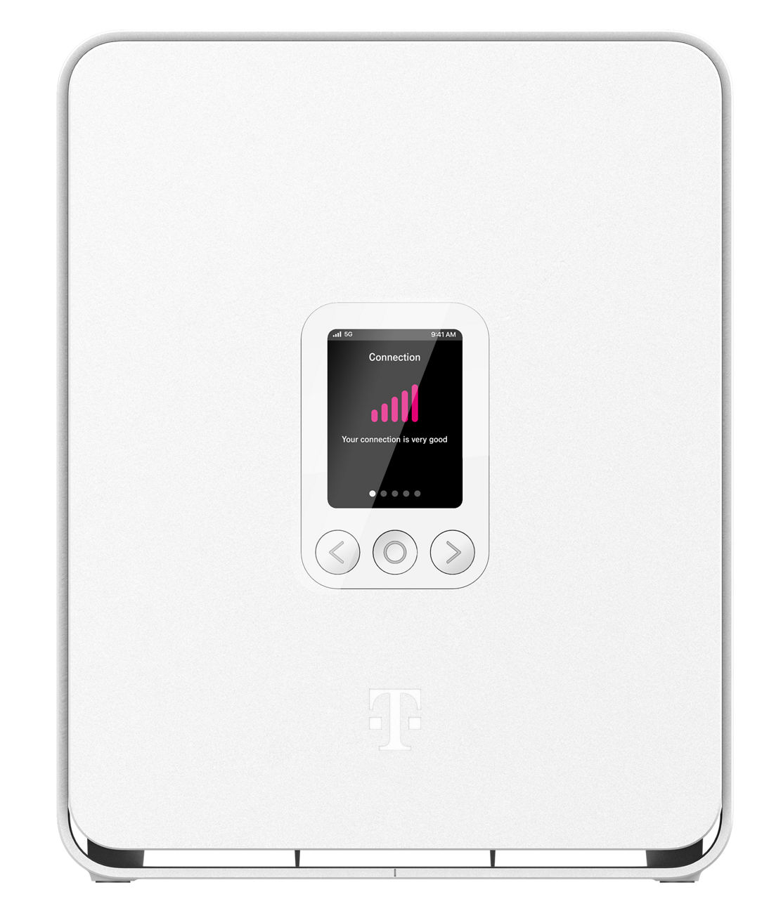 T-Mobile 5G Home Internet Gateway Gen 5 Display On White Front