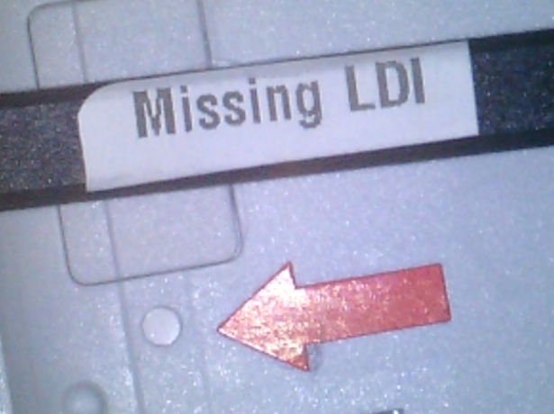 Device condition check – LDI 2 screen image