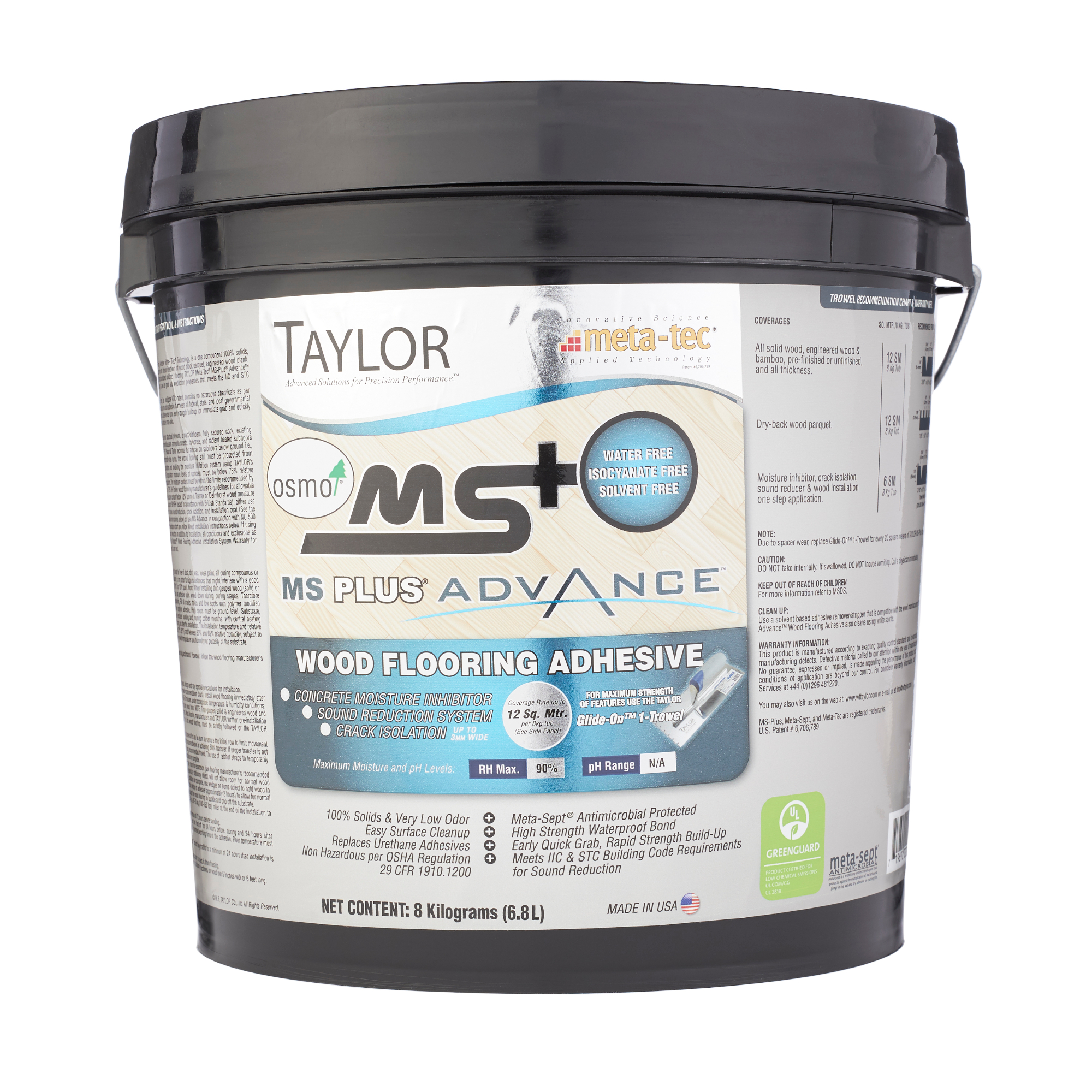 Taylor MS+ Advance Wood Adhesive 1.8 Gal