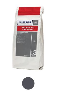 Superior Unsanded ProGrout Charcoal 5 lb The Tile Shop
