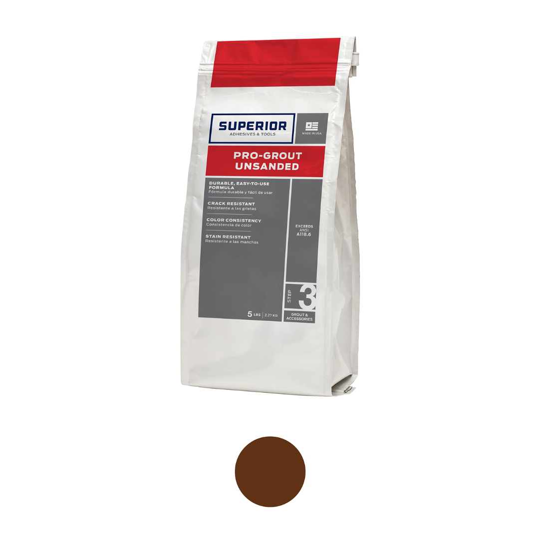 Pro Grout Tobaco Unsanded 5lb