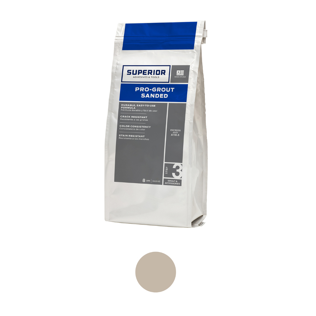 Pro Grout Mobe Pearl Sanded 8lb.