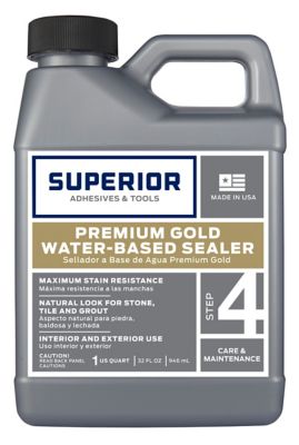 Superior Premium Gold Stone Sealer Quart - The Tile Shop