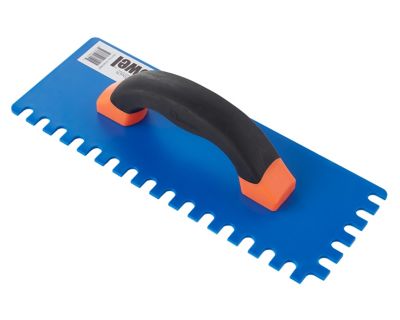 Plastic v clearance notch trowel