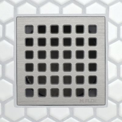 Shower Drain Cover with 3-1/2 in. Inlet & 1-1/2 in. FIP Outlet