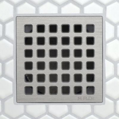 Nickel on sale shower drain