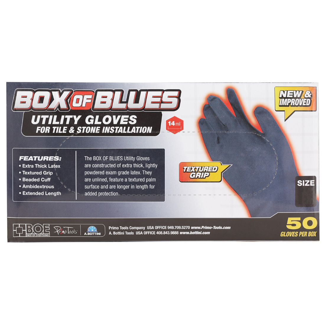 Latex Gloves X-Large (50 ea)