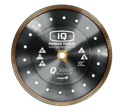 Dry cutting diamond blades