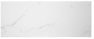 Calacutta Bianco Gloss Porcelain Wall and Floor Tile - 12 x 24 in.