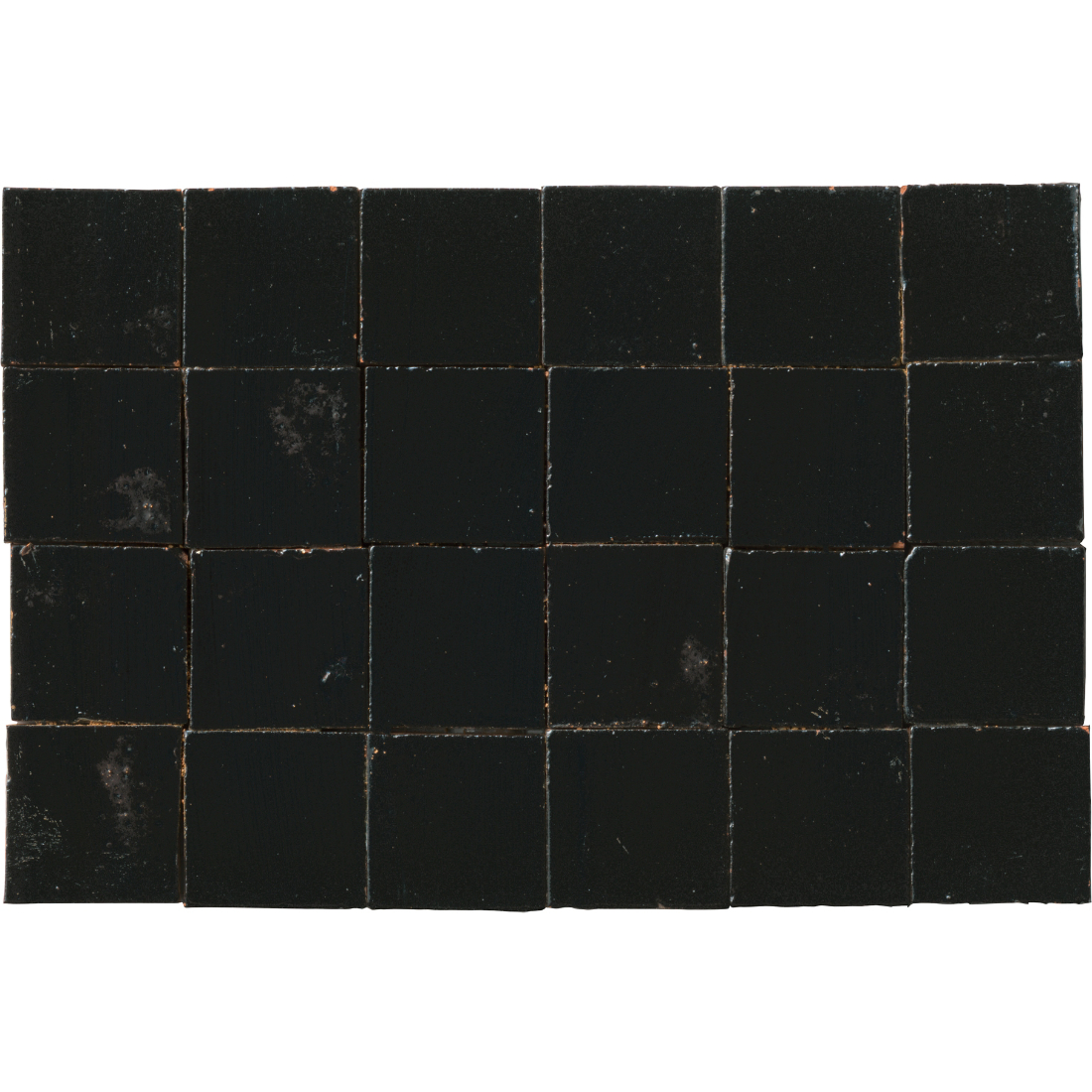 Zellige Black Gloss (Z-01) 5x5