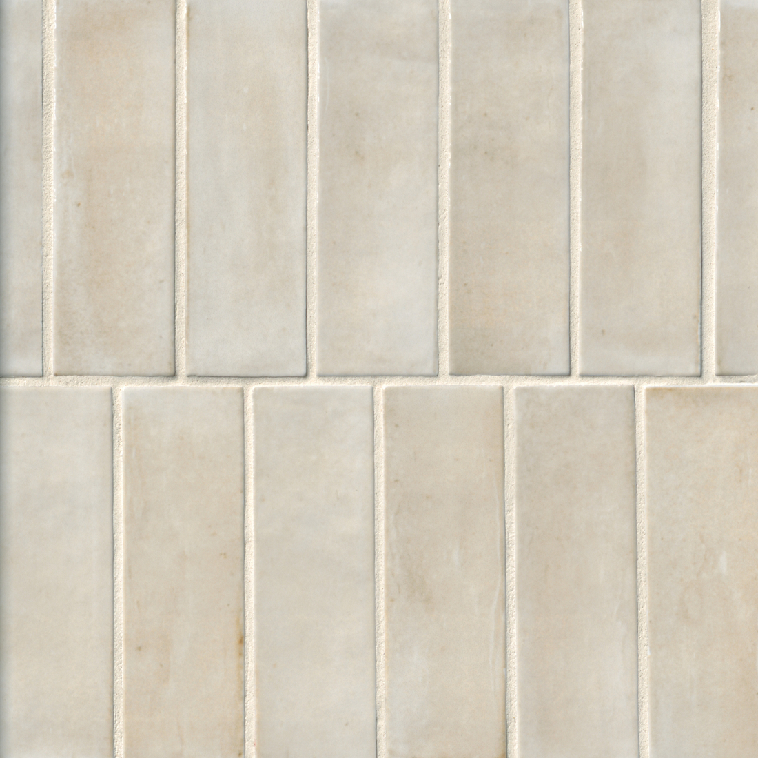 Coco Canvas Glossy Porcelain Wall Tile - 2 x 6 in. - The Tile Shop