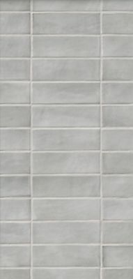 Coco Amber Grey Glossy Porcelain Wall Tile - 2 x 6 in.