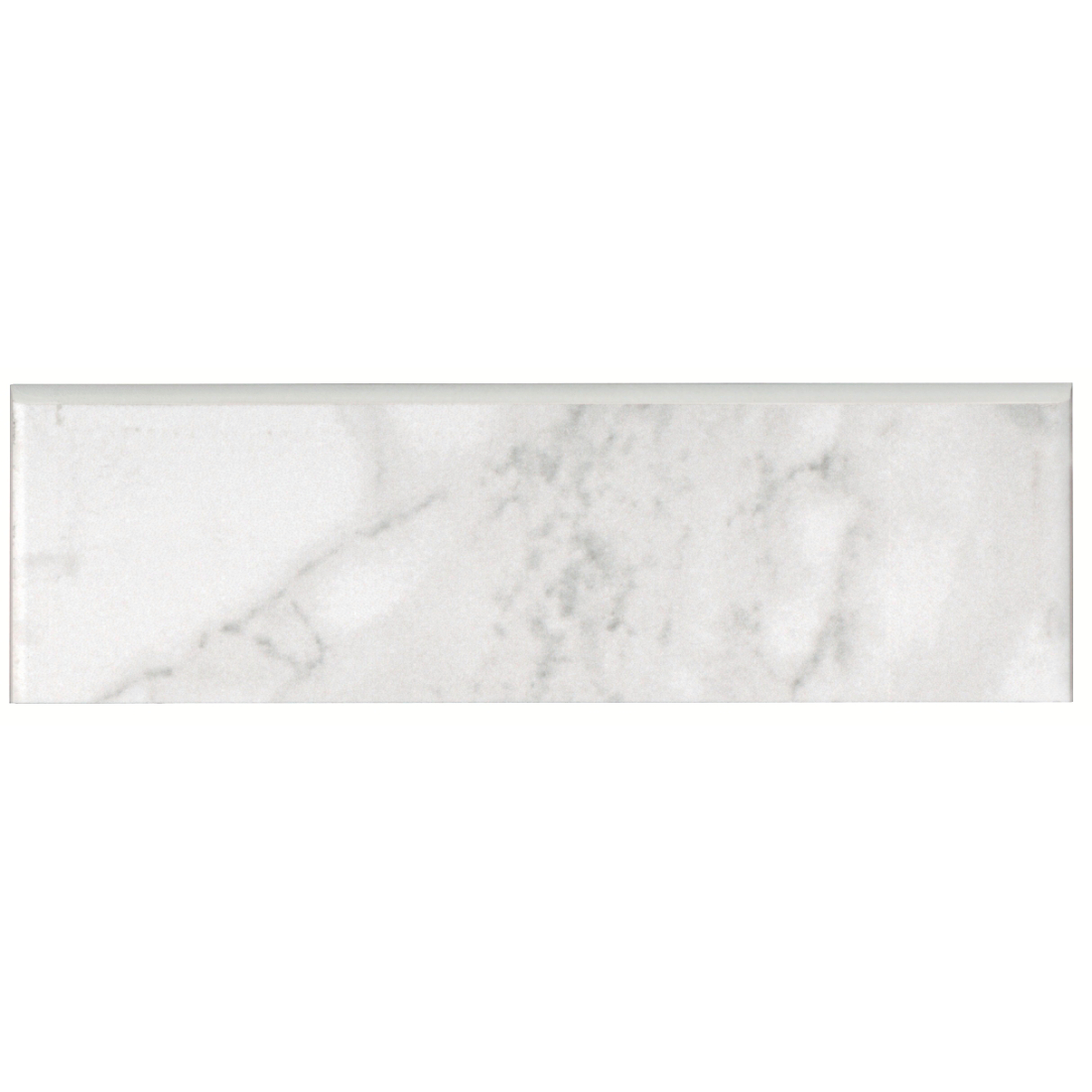 Umbria White Satin Trim 6x20cm