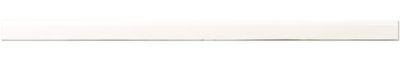 Ivy Hill Tile Catalina 12 x 0.75 Ceramic Pencil Liner Tile Trim Color: White EXT3RD101731