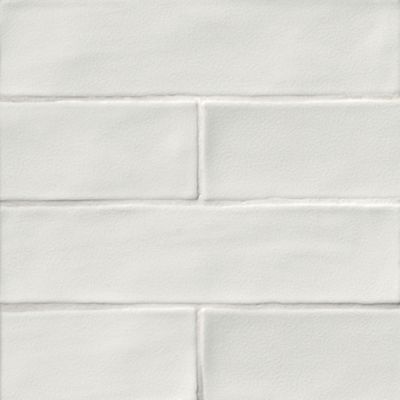 White Glossy Designer Ceramic Kitchen Tile, Thickness: 6 mm