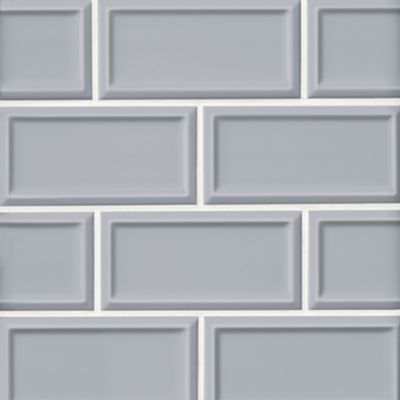 Imperial Denim Frame Gloss Ceramic Subway Wall Tile - 3 x 6 in.