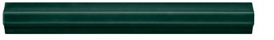 Imperial Kelly Green Gloss Large Pencil Ceramic Wall Trim Tile - 8 in ...