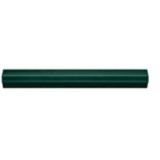 Imperial Kelly Green Gloss Large Pencil Ceramic Wall Trim Tile - 8 in ...