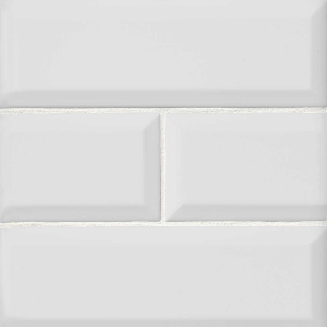 Imperial Bianco Matte Bevel 10x30