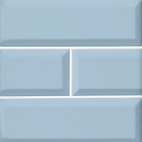 Thumbnail image of Imperial Sky Blue Bevel Gls  10x30cm