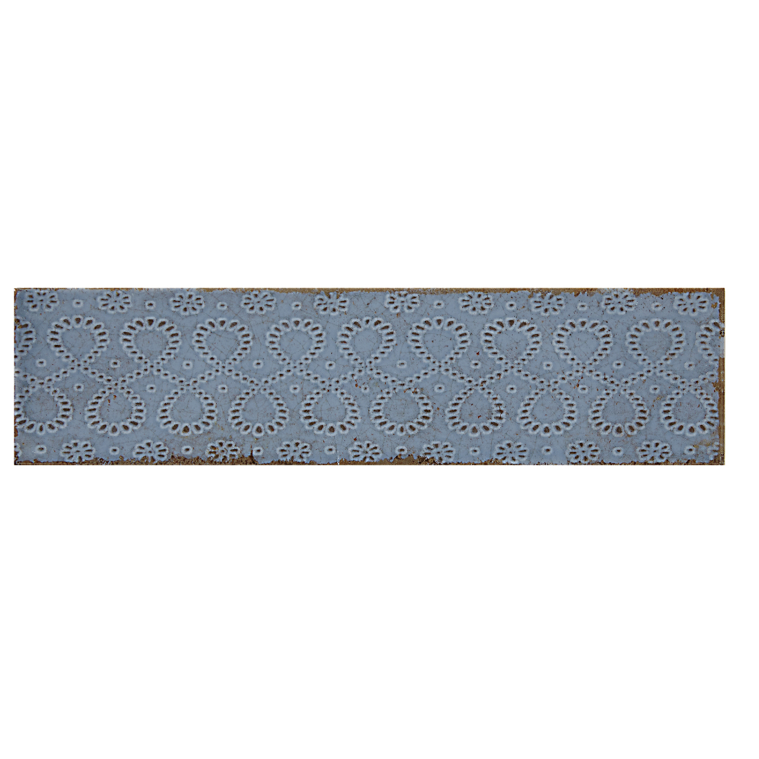 A. Selke Art. Smokey Blue Lace7.5x30cm