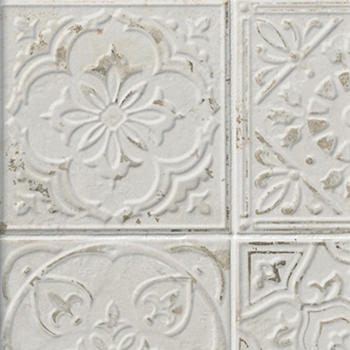 Victoria Blanc Ceramic Wall Tile - 8 x 8 in - The Tile Shop