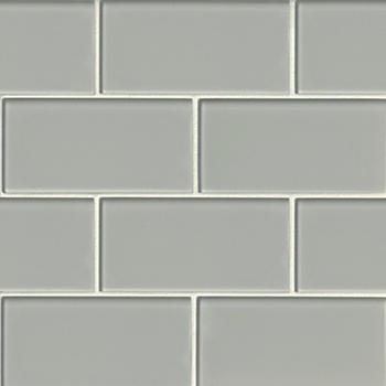 Glass Wall Tile The, Frosted White Glass Subway Tile