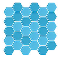 Thumbnail image of Glass Heron Blue (120-1120) Blend Hex 2"