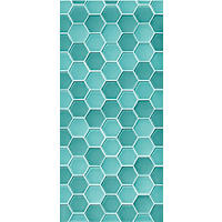 Thumbnail image of Glass Tropical Harbor  Blend Hex 2"