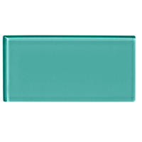 Thumbnail image of Glass Aquamarine (220) 7.5x15cm