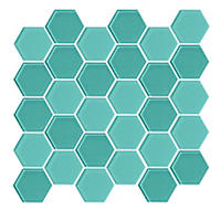 Thumbnail image of Glass Aquamarine (220-1220) Blend Hex 2"