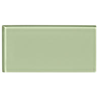 Thumbnail image of Glass Tea Green (205) 7.5x15cm