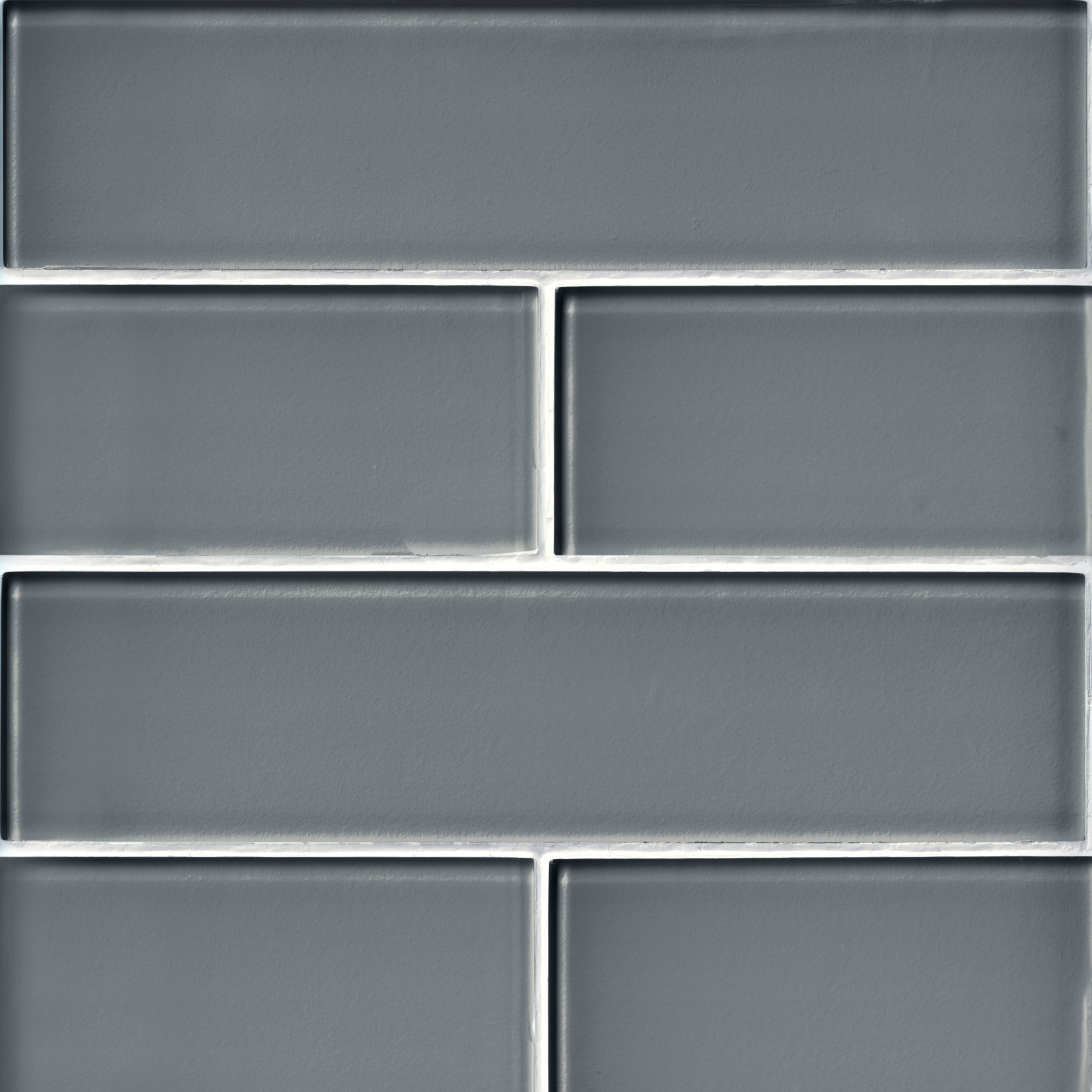 Glass Stoney Grey (750) 7.5x30cm