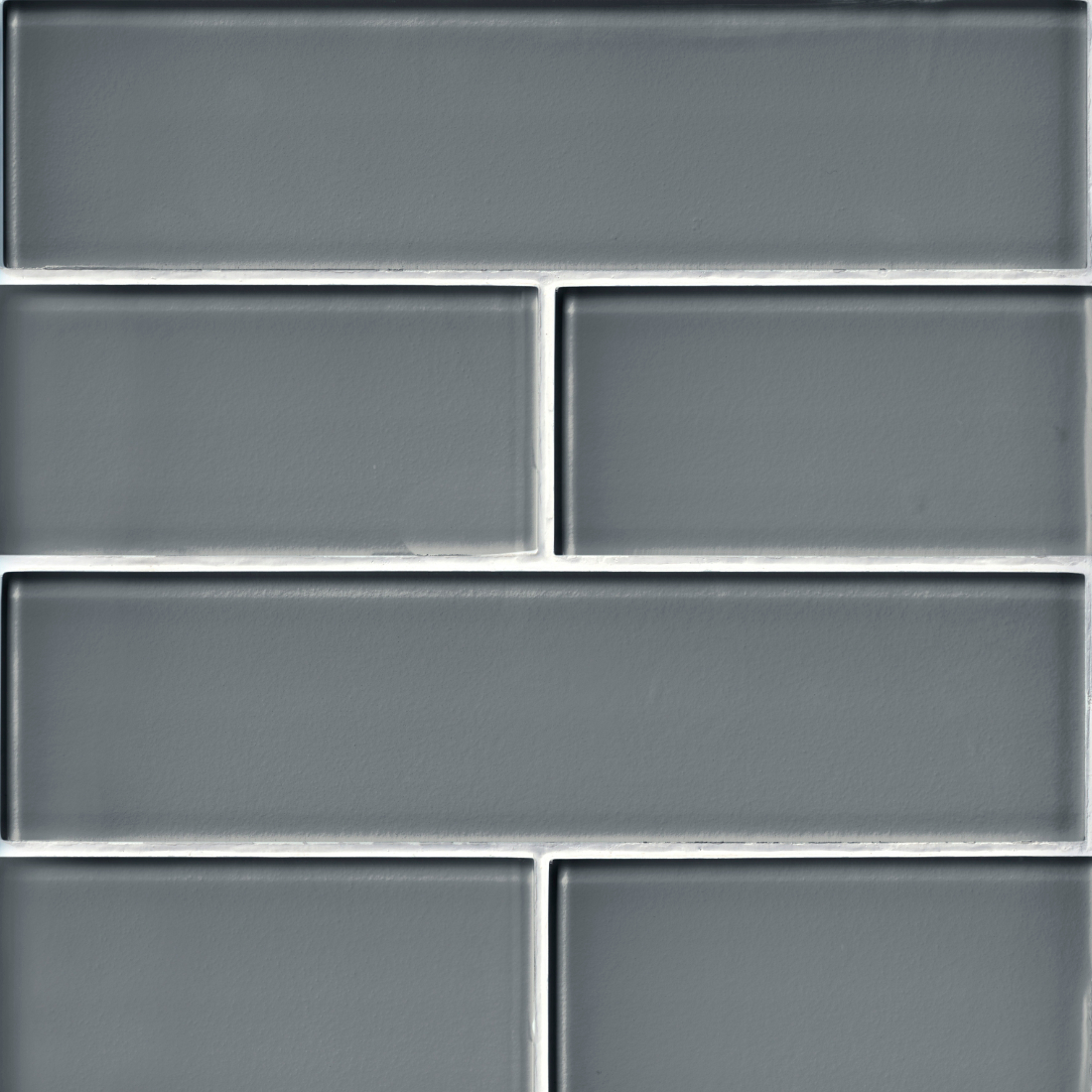 Glass Stoney Grey (750) 7.5x30cm