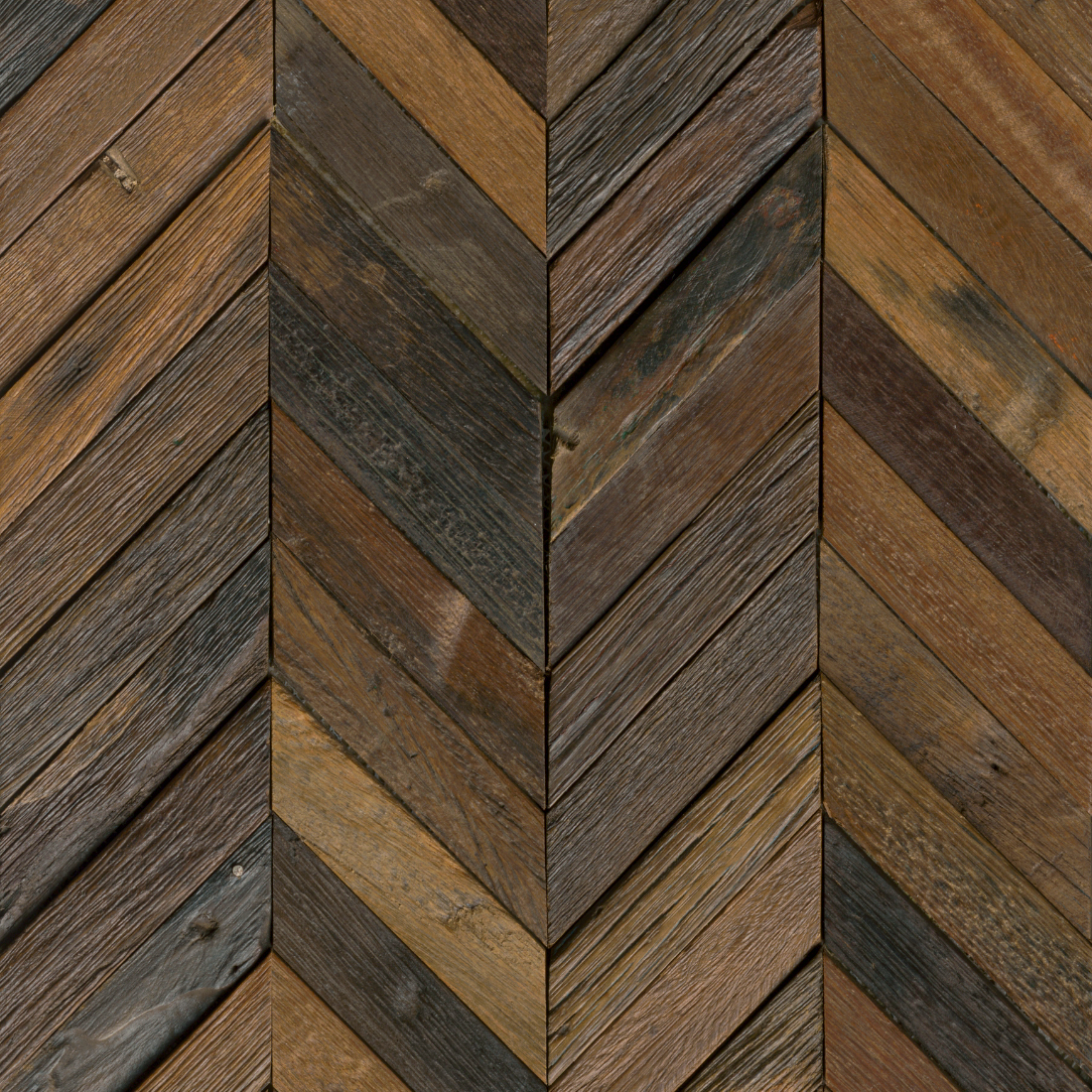 Reclaimed Wood Chevron (WM070)