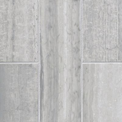 Silver Mist Honed Limestone Floor and Wall Tile - 4 x 12 in. - The