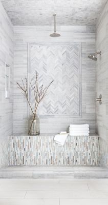 Silver Mist Honed Barnes Limestone Wall Tile