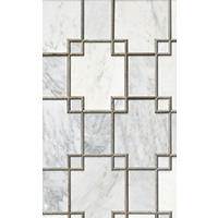 Thumbnail image of Hampton Carrara Geo Mosaic with Legno