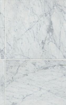 Carrara 18 in. x 18 in. Glazed Porcelain Floor and Wall Tile (352 sq.  ft./Pallet)