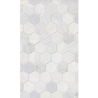 Thumbnail image of Victoria Grey Light Polished Hex 5cm