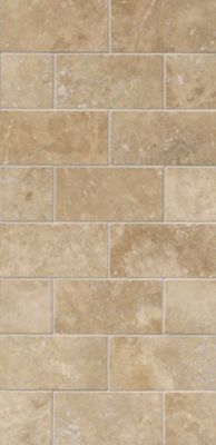 Tuscany Walnut 18 x 18 Natural Stone Brick Look Wall & Floor Tile