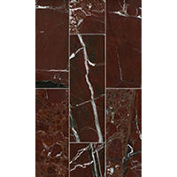 Thumbnail image of Rosso Marquina Pol 10x30cm