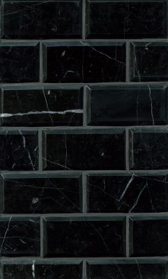 Black Marquina Polished Marble Subway Wall and Floor Tile - 3 x 6 in. - The  Tile Shop